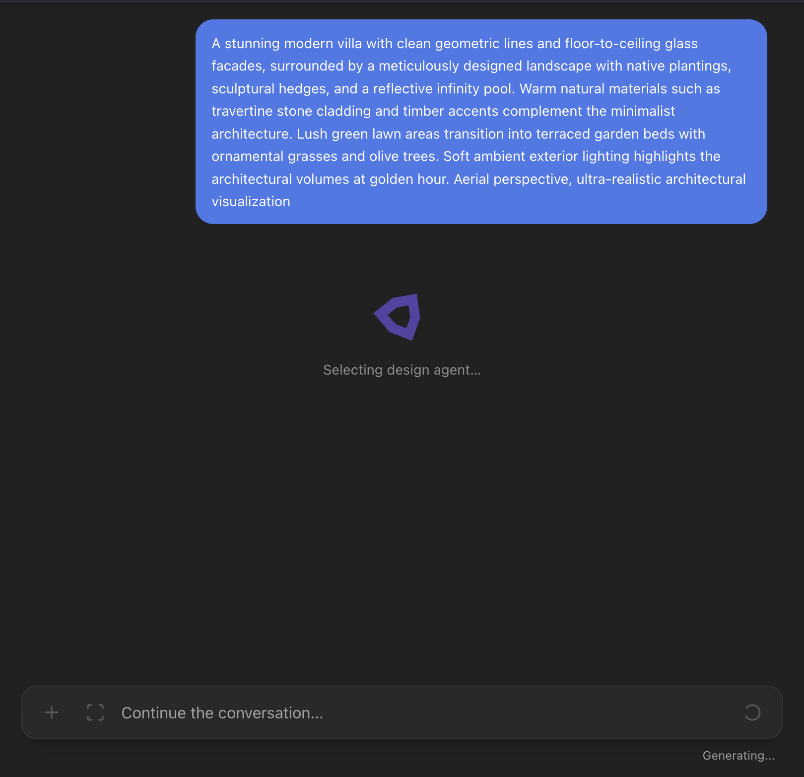 AI Renders in ~30 Seconds