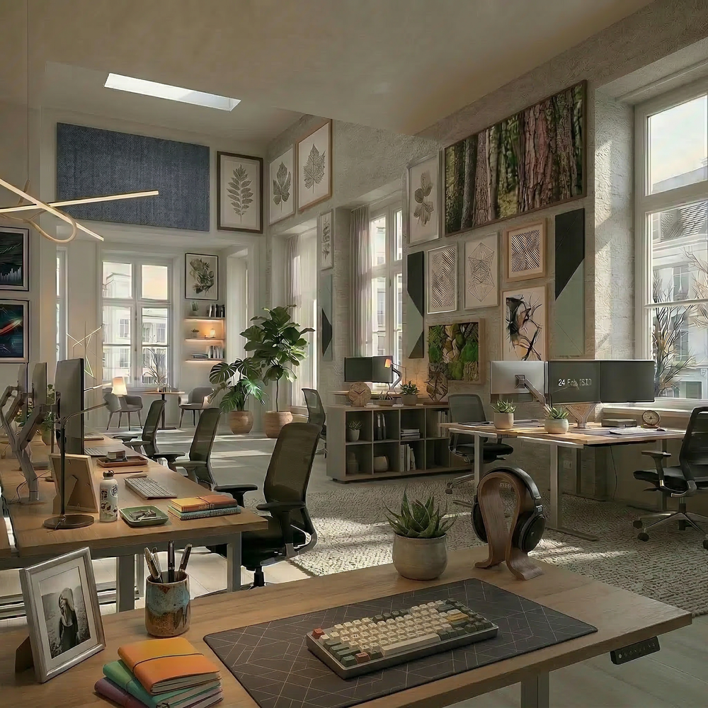 Interior · Office - After