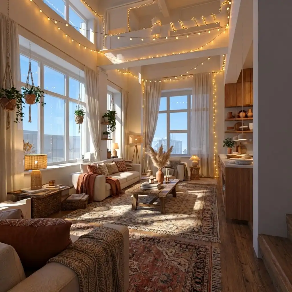 Raw Interior Model Render — After