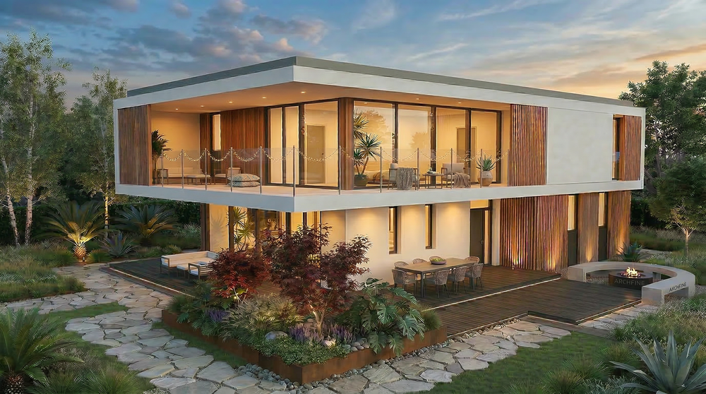 Exterior · Villa - After