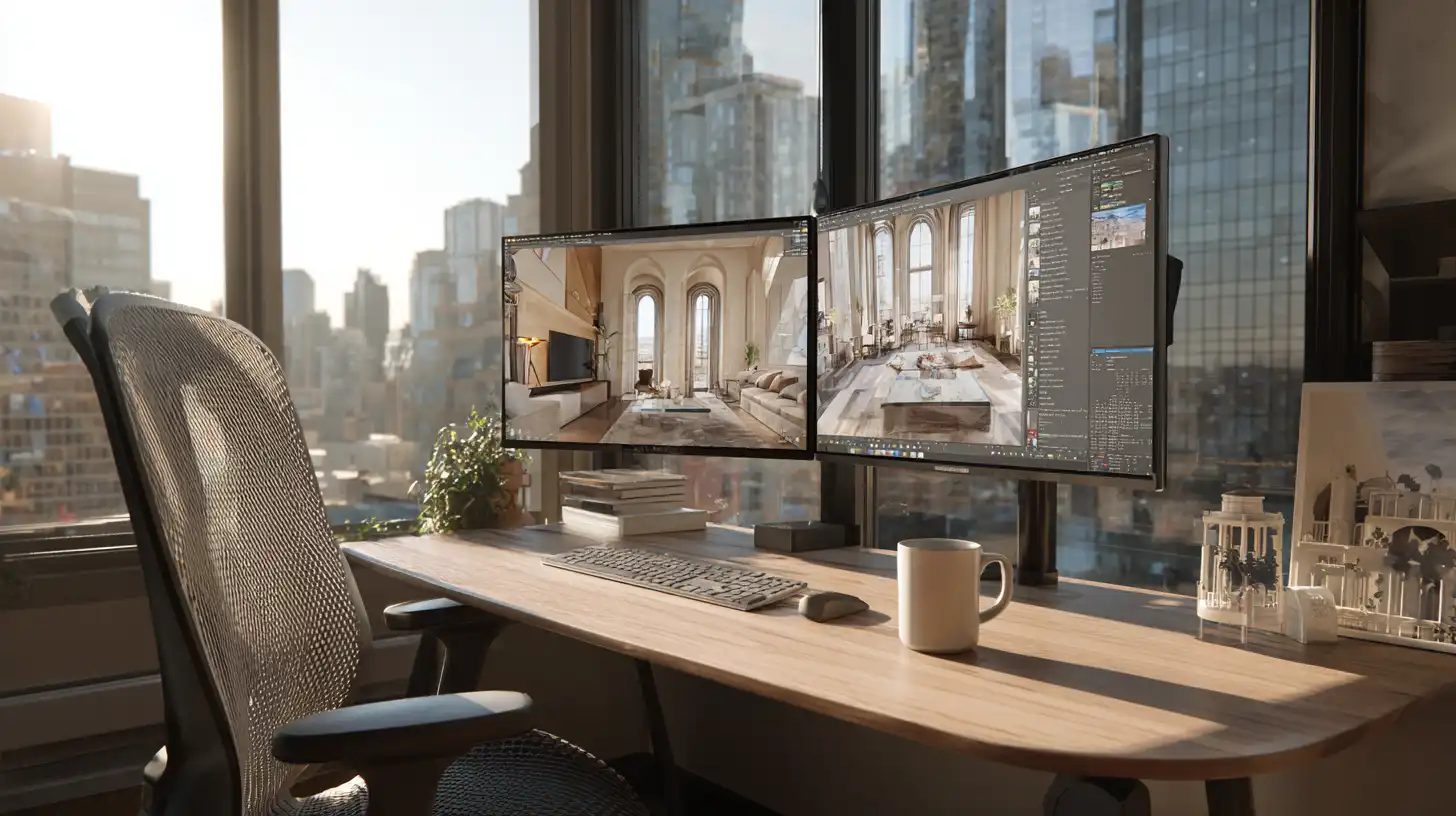 Architectural firm profile and use case selection between AI rendering and Enscape