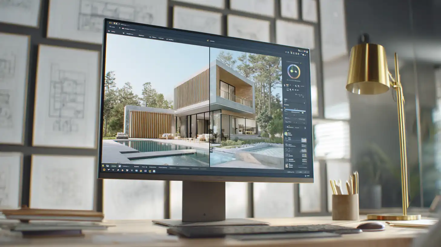 ArchFine chat-based architecture-specific AI rendering platform
