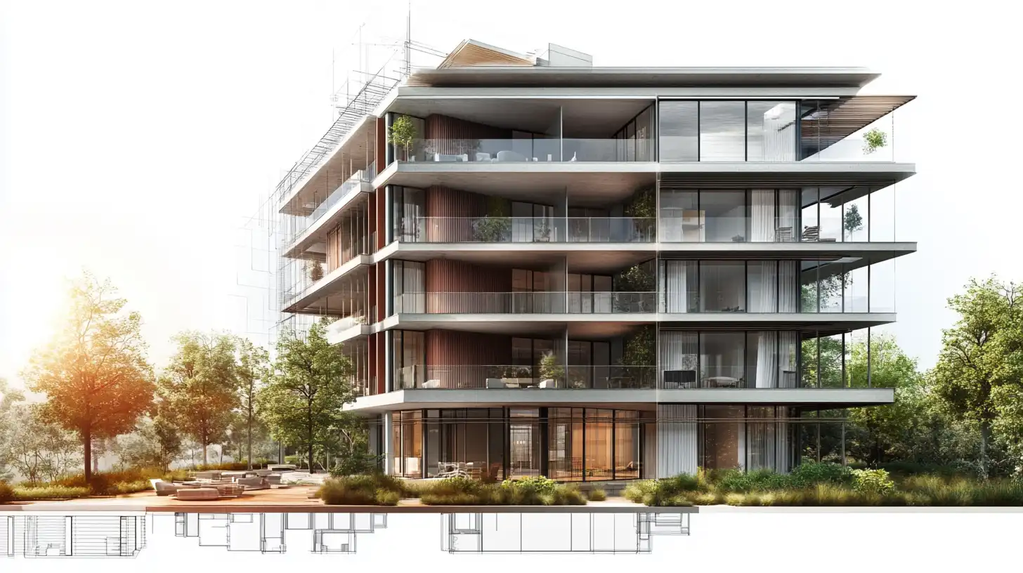 ArchiCAD photorealistic AI render example