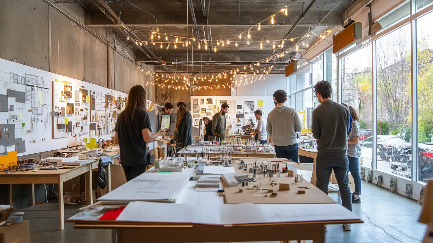 AI architectural rendering portfolio example