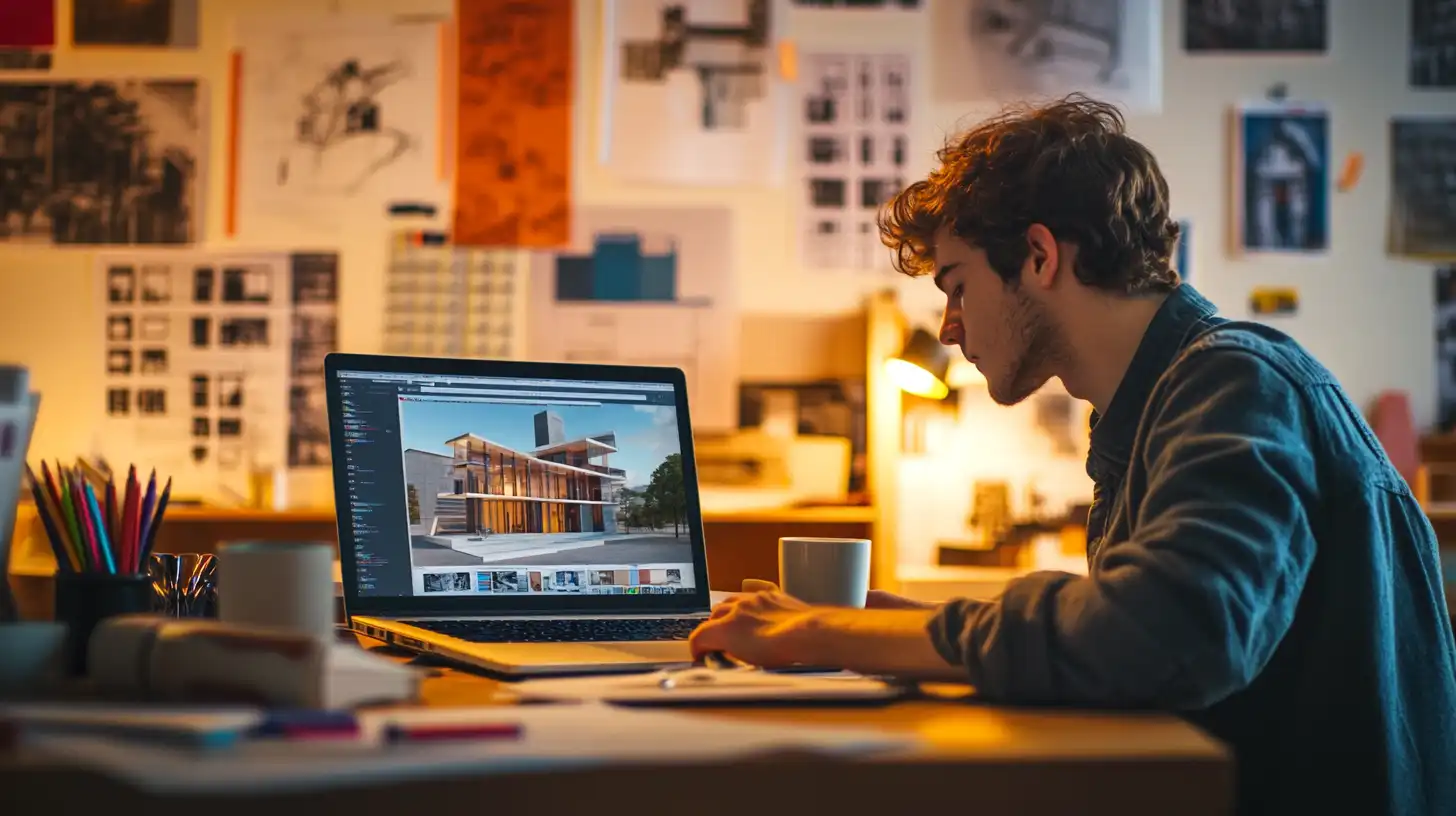 ArchFine AI rendering platform for architecture students