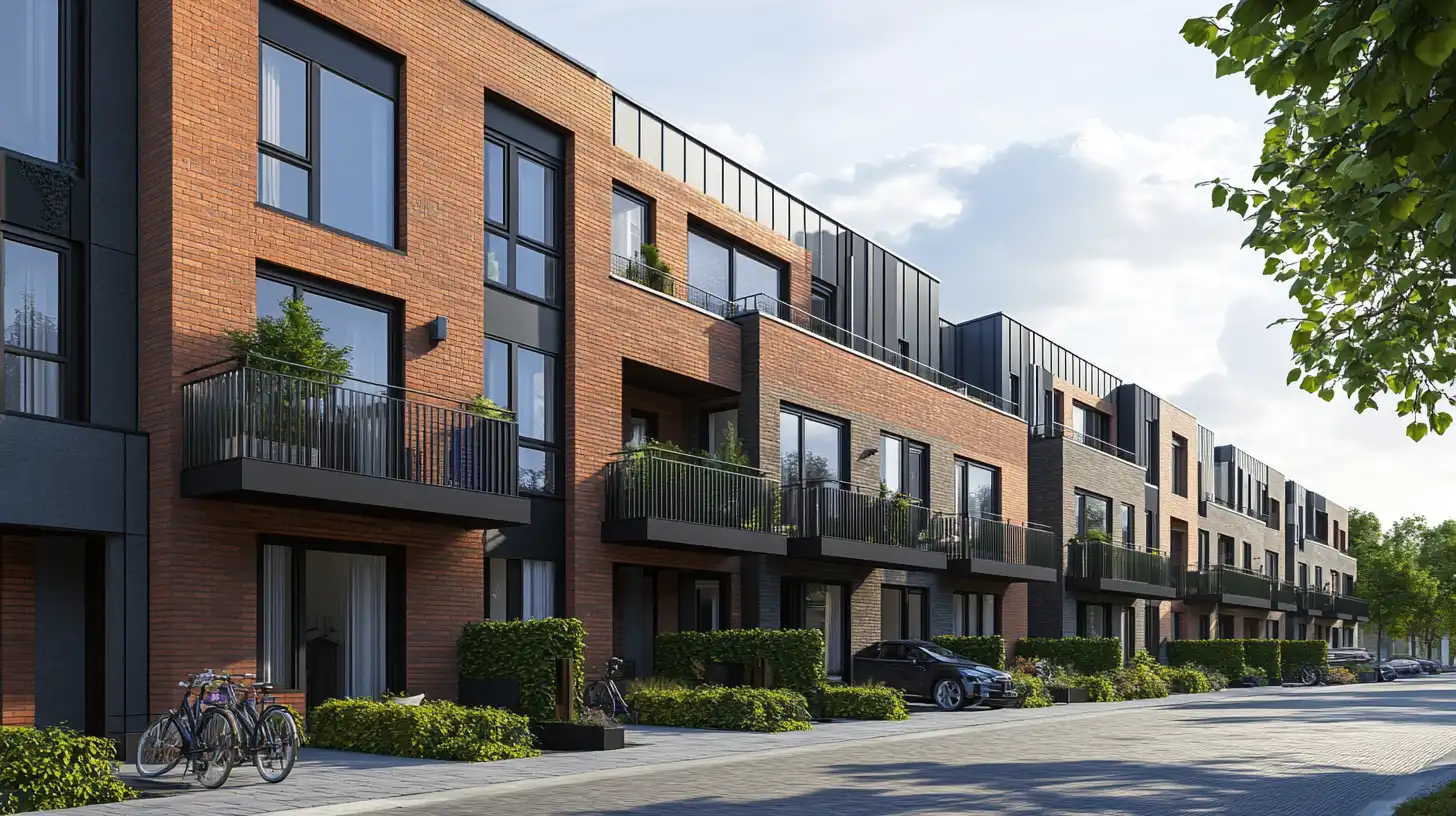 AutoCAD workspace showing architectural drawings ready for AI rendering export