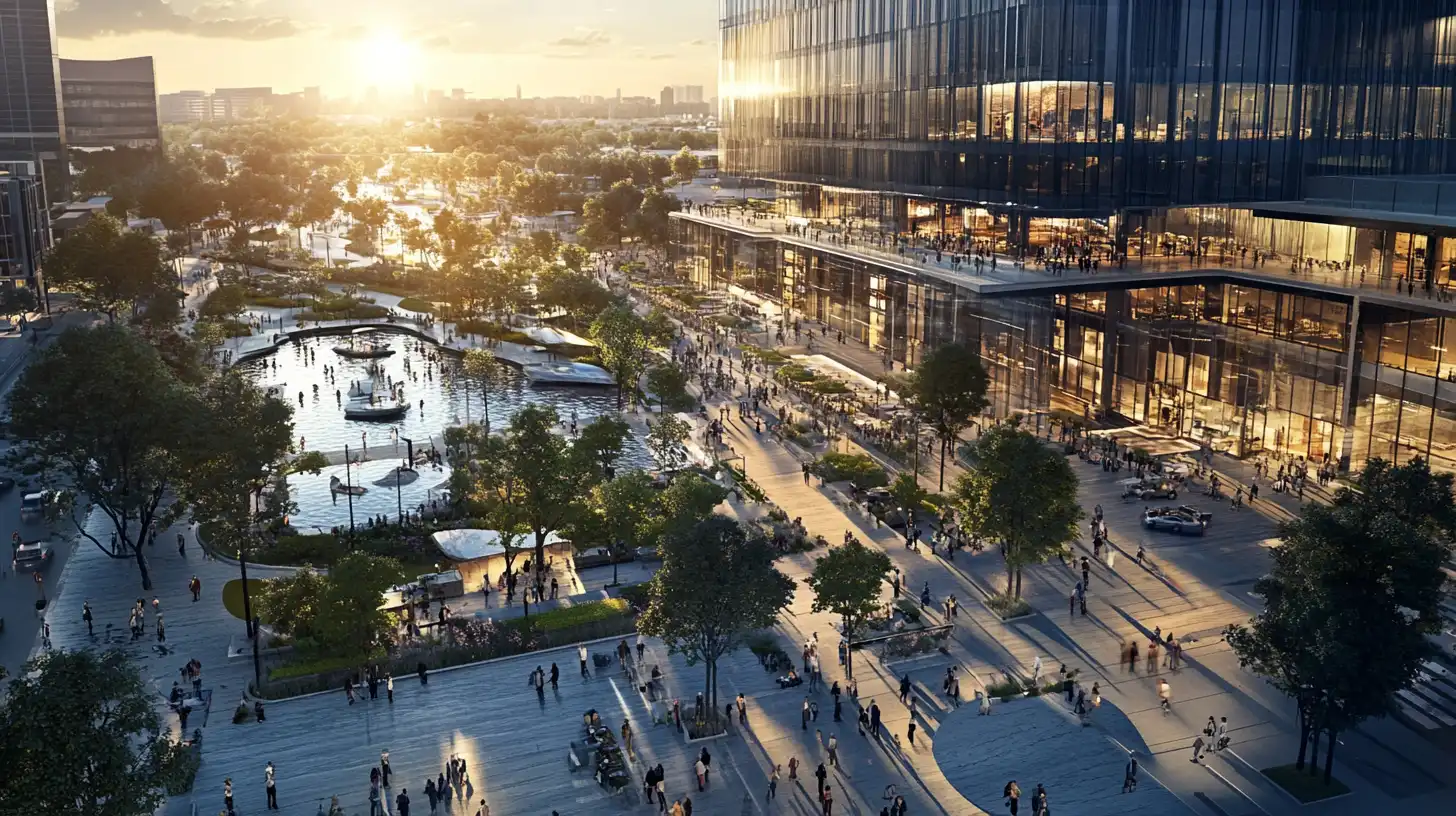 AI rendering in commercial architecture project type overview