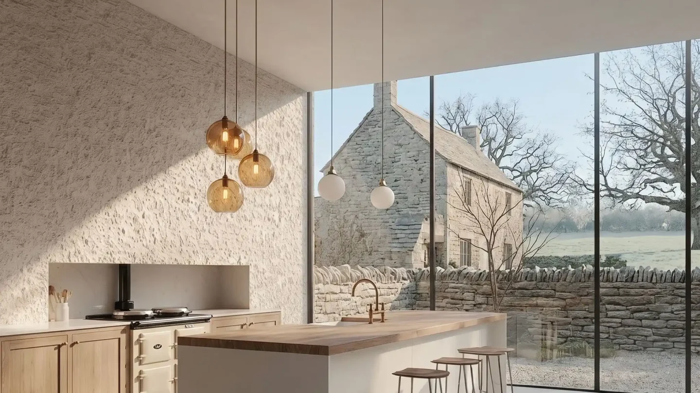 Stone Farmhouse Kitchen Extension