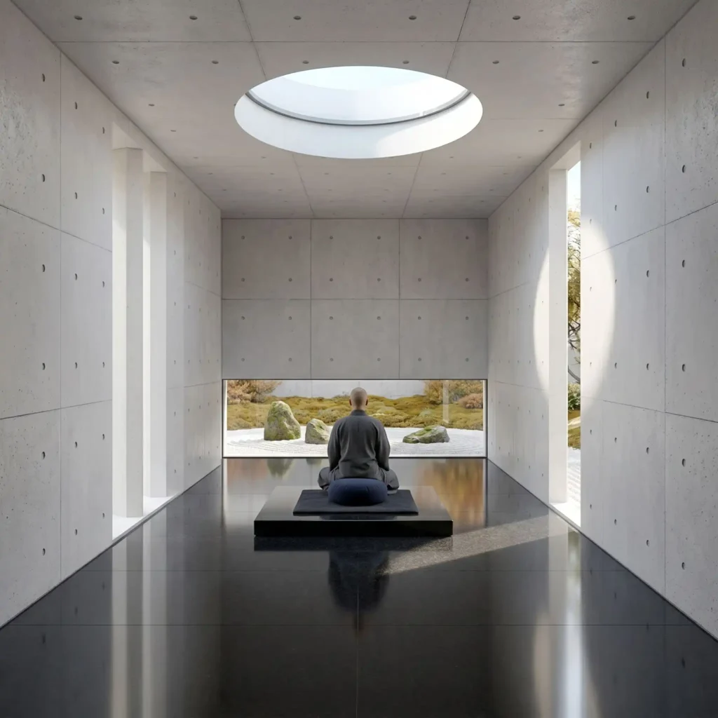 Concrete Meditation Pavilion