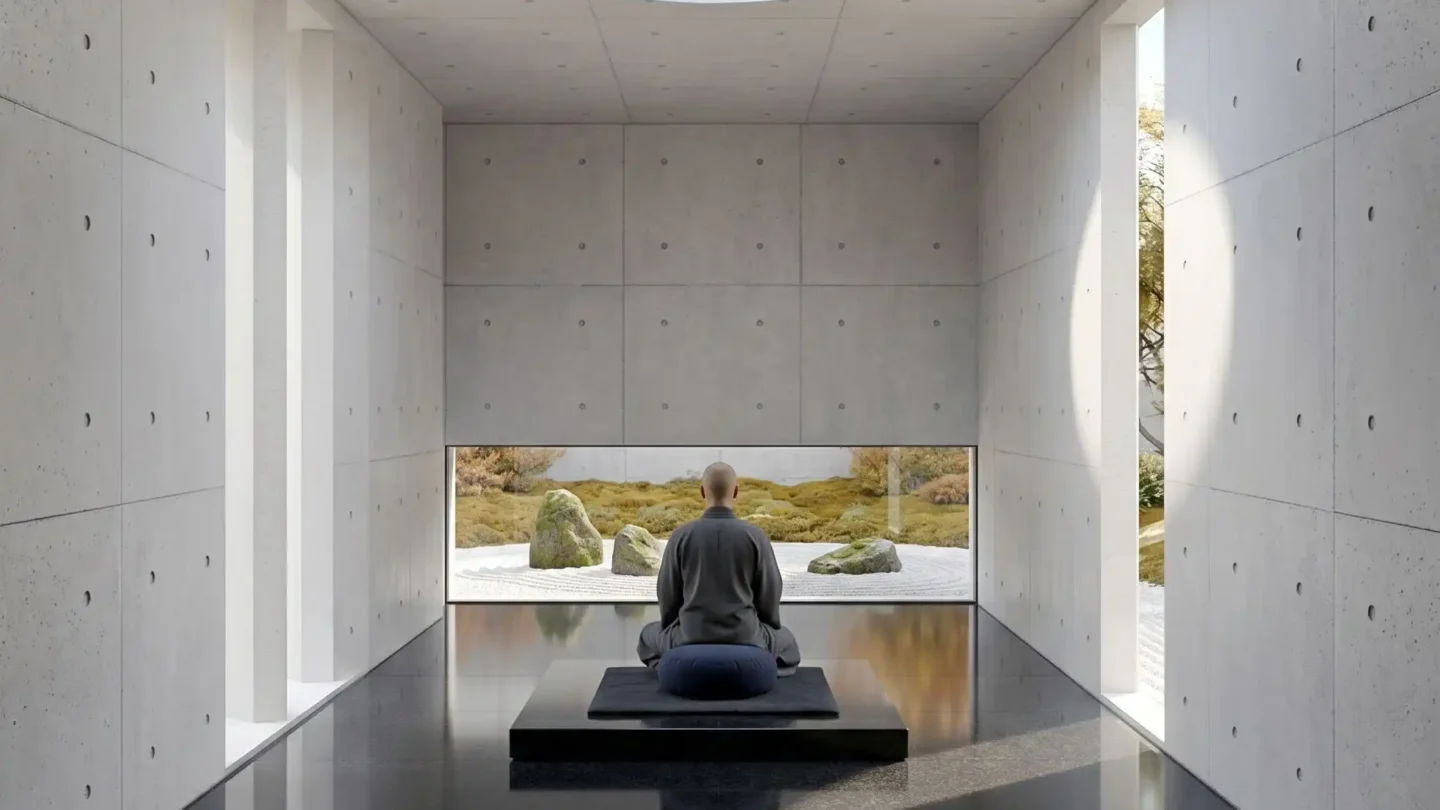 Concrete Meditation Pavilion