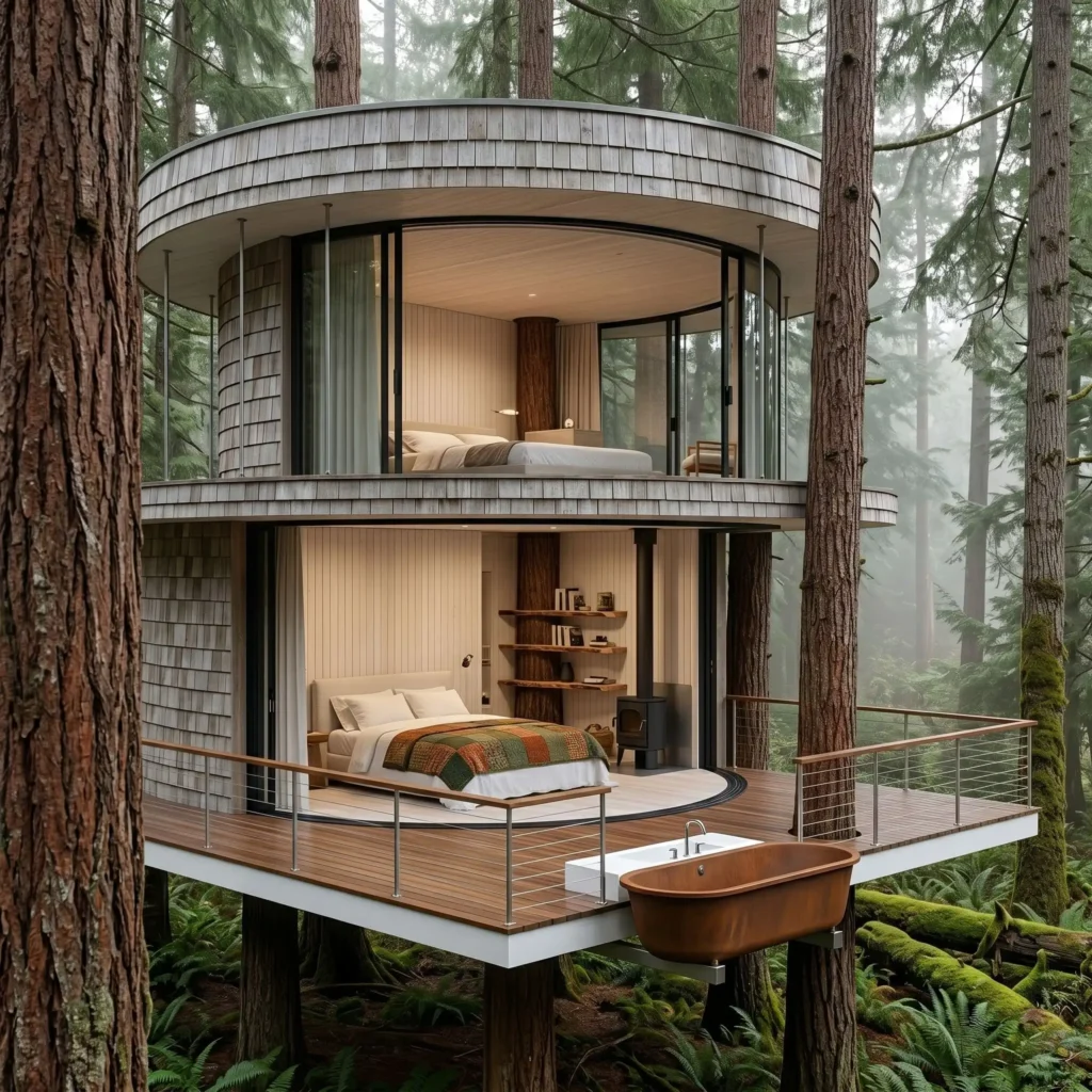Contemporary Treehouse Hotel