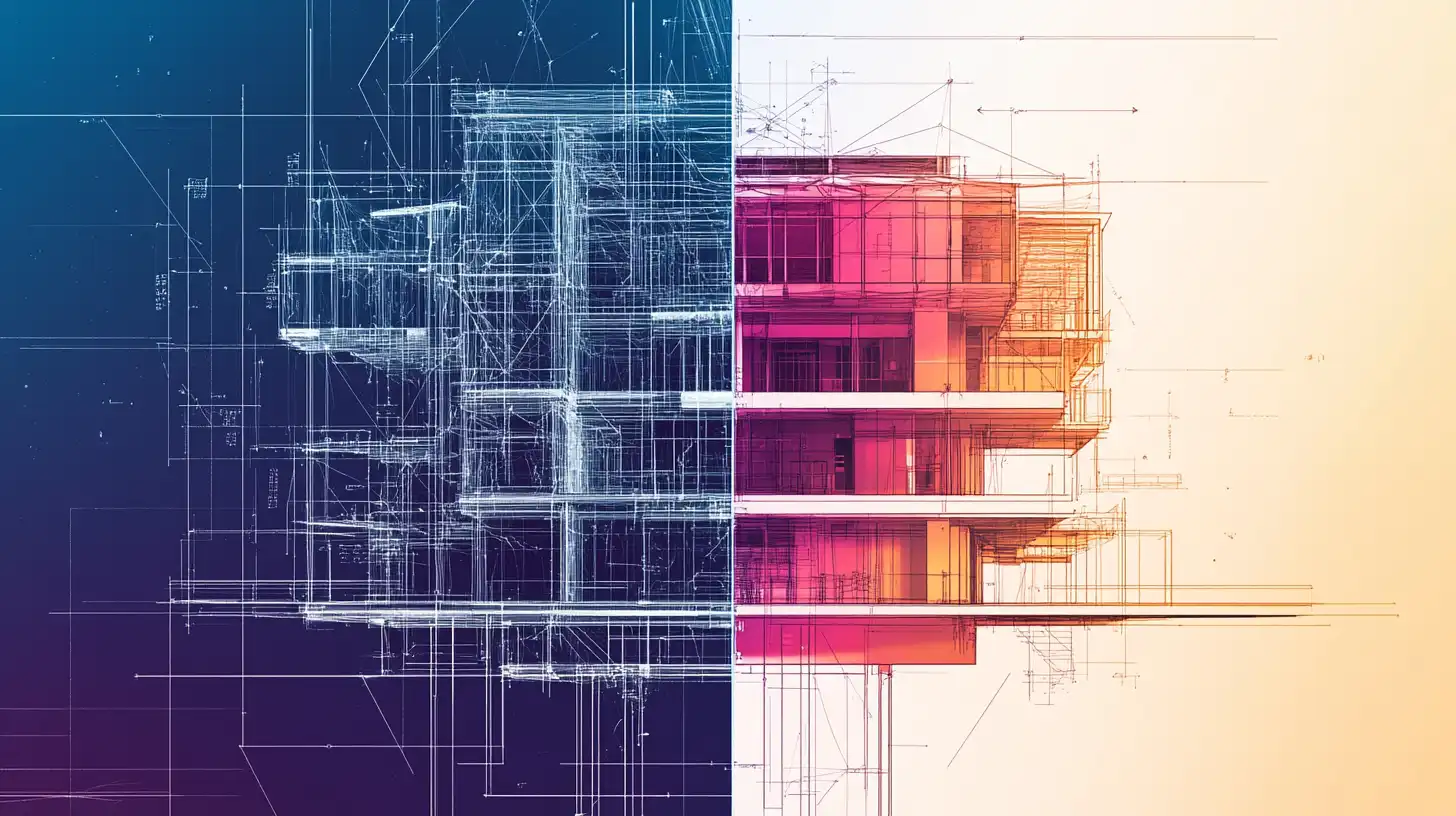 Architect handling client feedback and discussing design revisions constructively