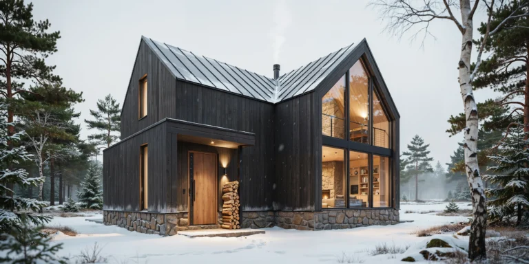 Contemporary Mountain Cabin