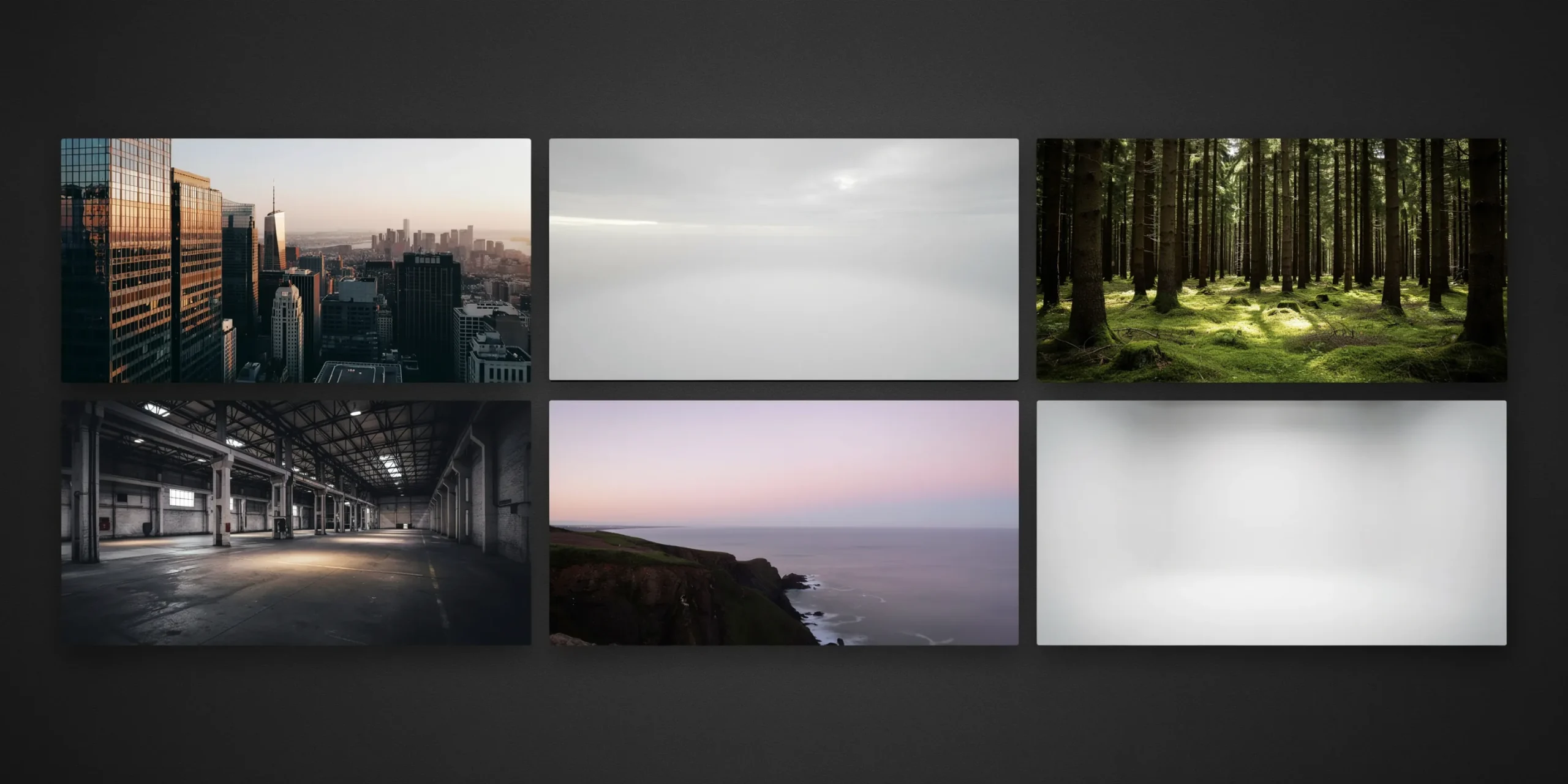 Collection of HDRI maps from Poly Haven for architectural visualization