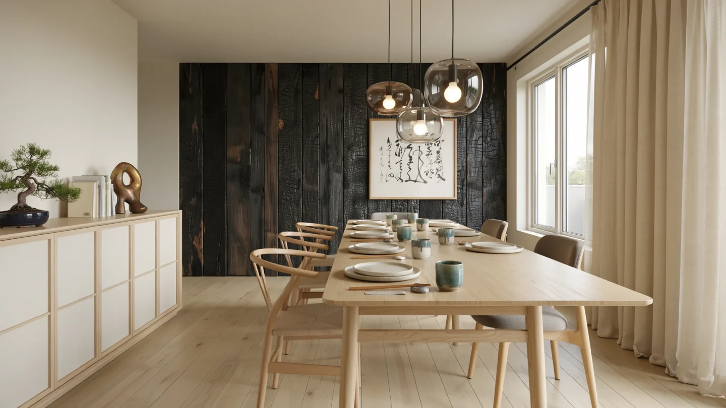 Japandi Dining Room