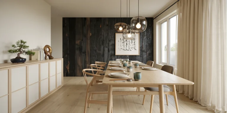 Japandi Dining Room