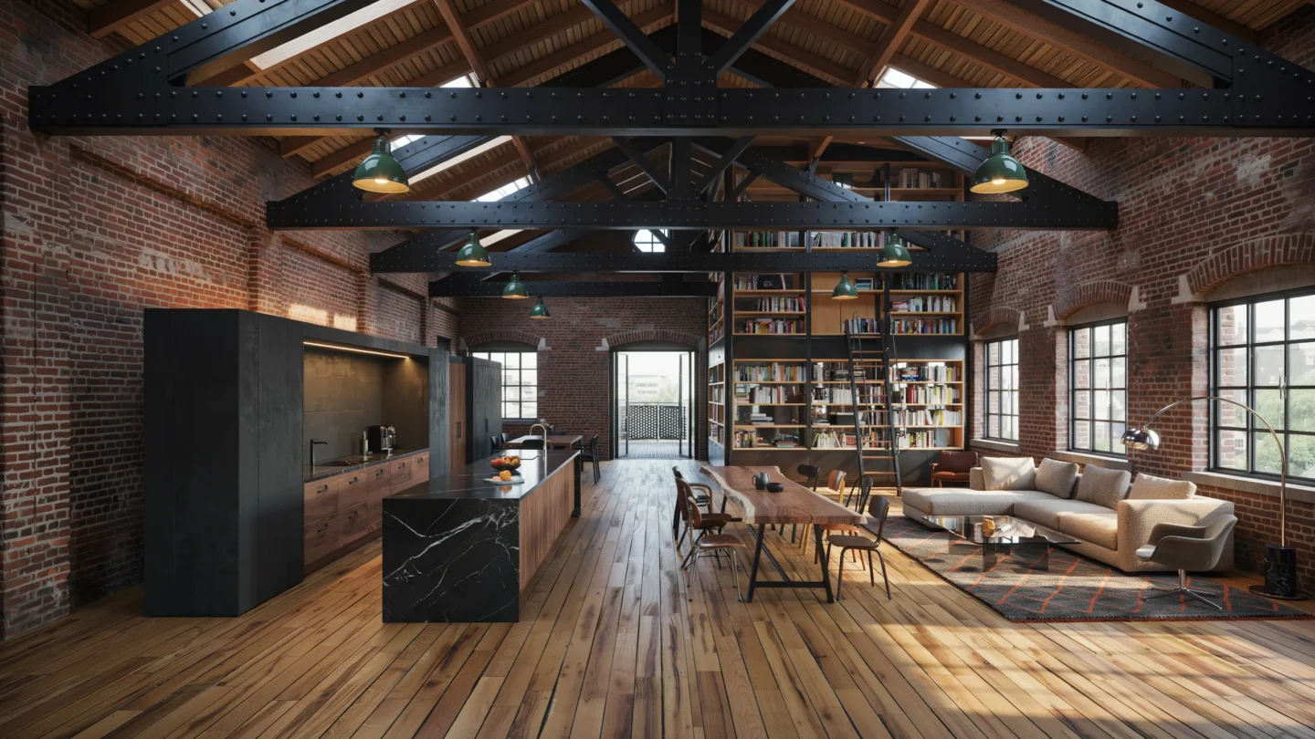 Loft Conversion Industrial Penthouse