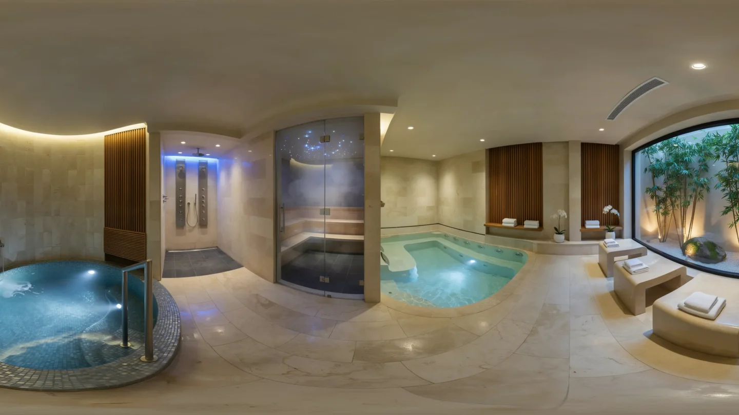 Luxury Spa Hydrotherapy Suite