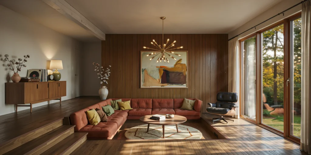 Mid-Century Modern Living Room
