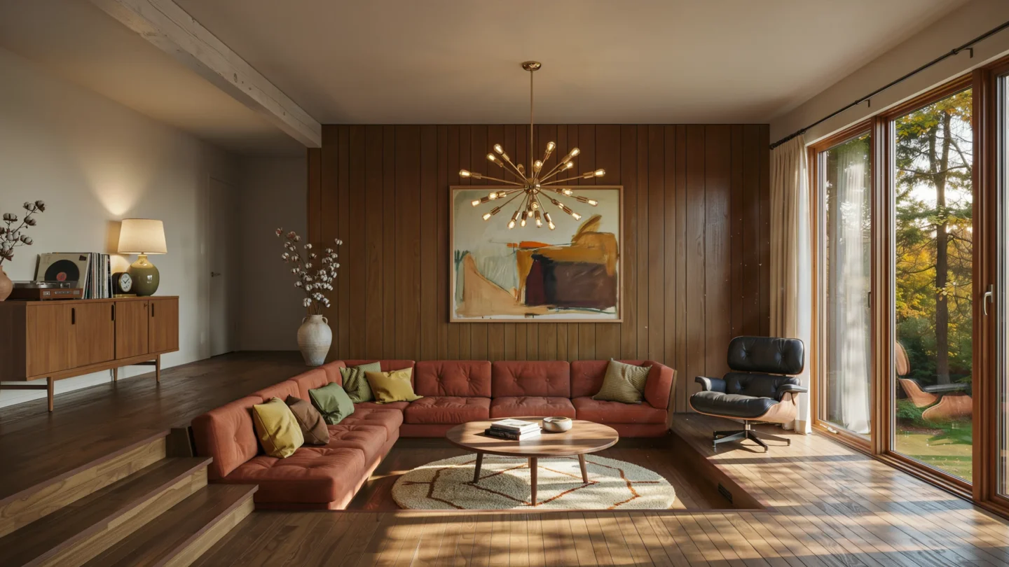 Mid-Century Modern Living Room
