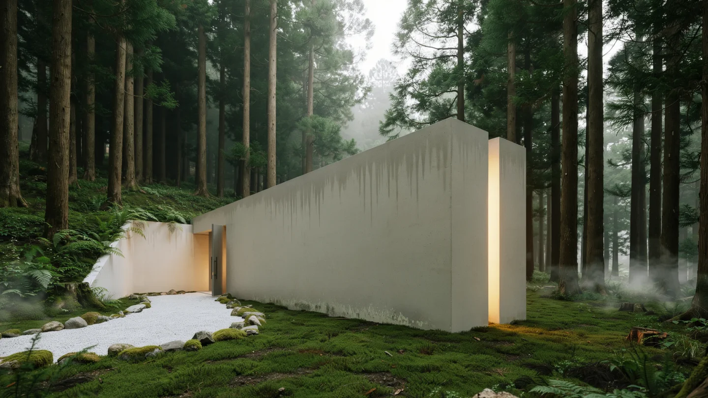 Minimalist Concrete Chapel