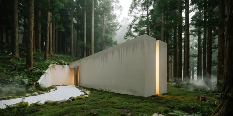 Minimalist Concrete Chapel