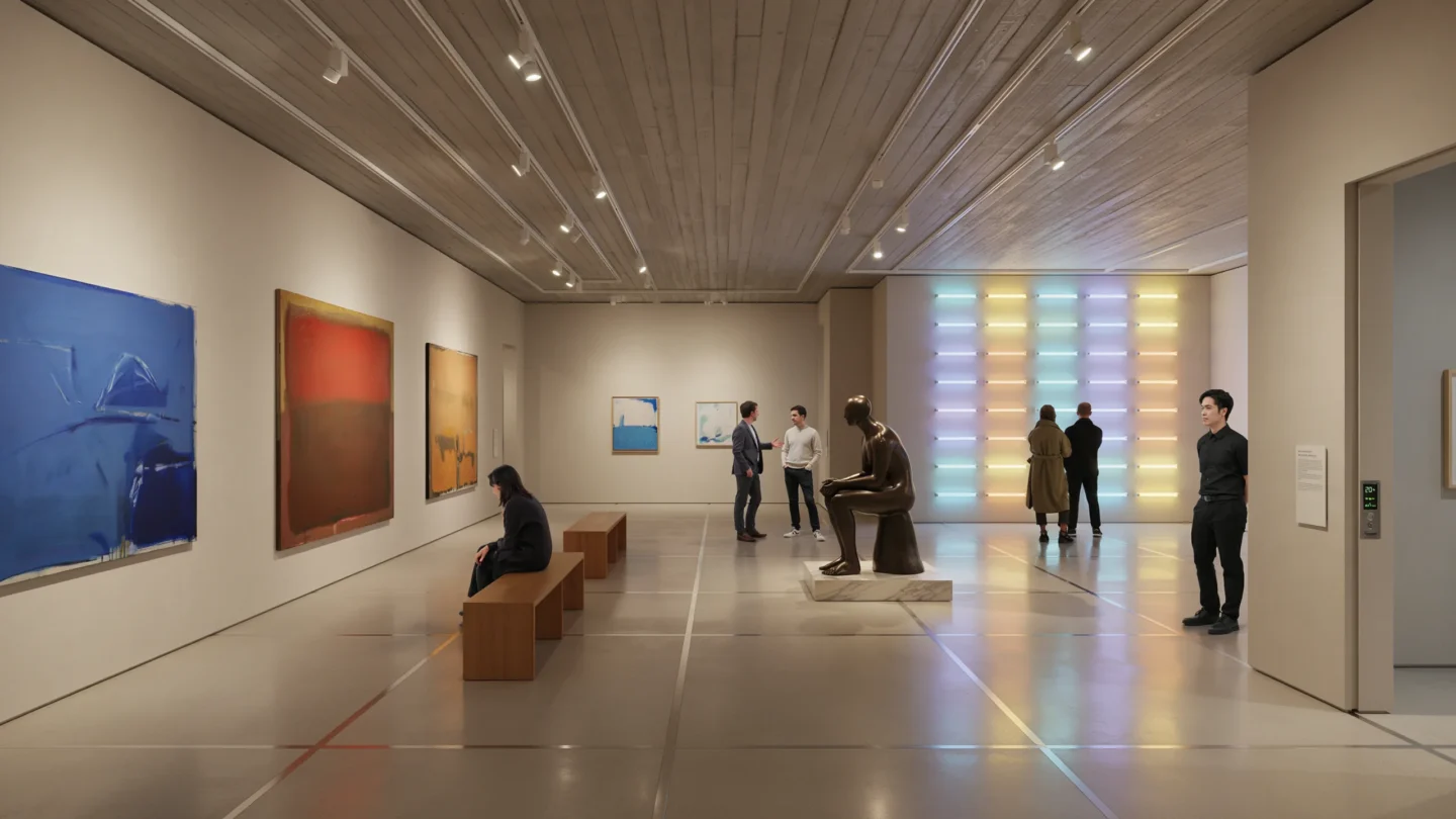 Modernist Art Gallery