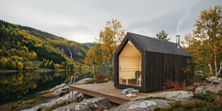 Nordic Sauna by the Fjord
