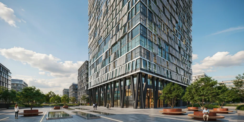 Parametric Facade Office Tower