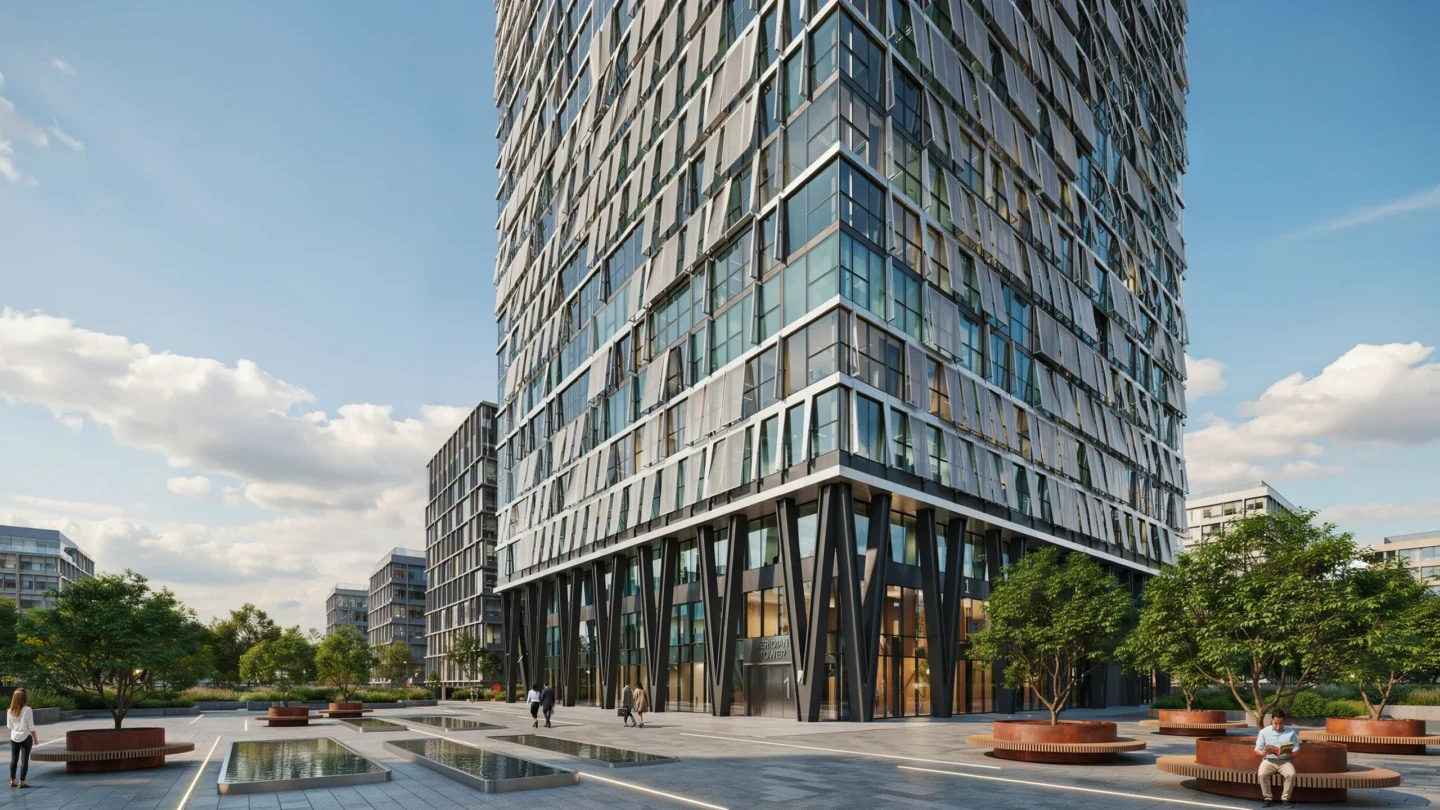 Parametric Facade Office Tower