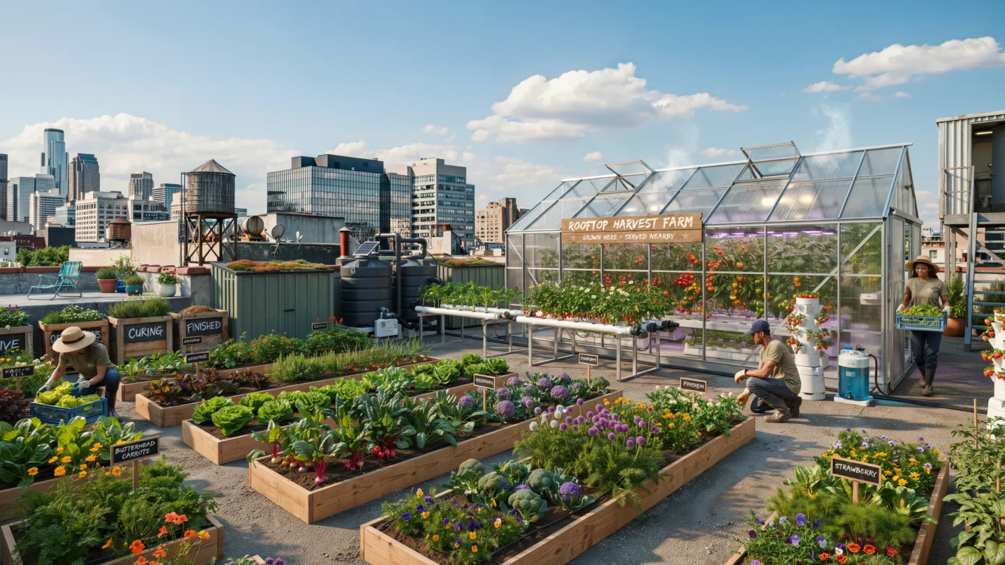Rooftop Urban Farm