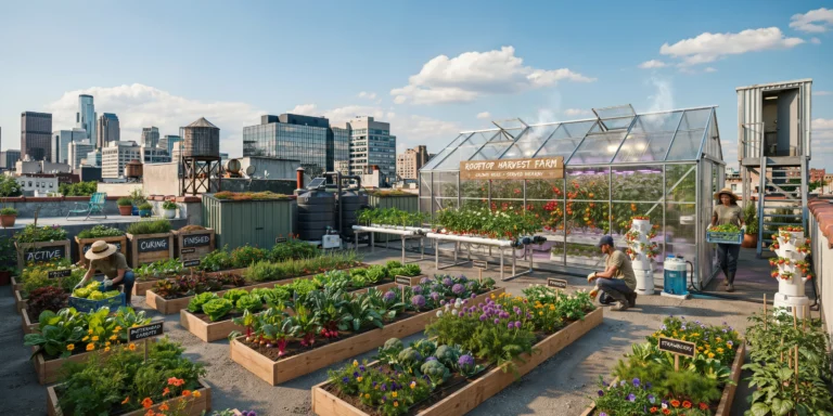 Rooftop Urban Farm