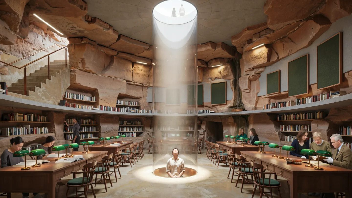 Subterranean Library Reading Room