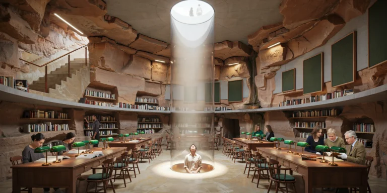 Subterranean Library Reading Room