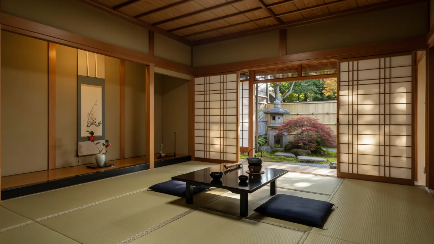 Traditional Japanese Machiya Interior