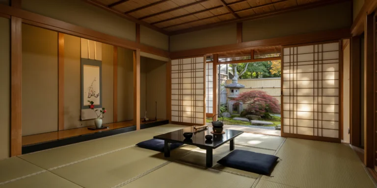 Traditional Japanese Machiya Interior