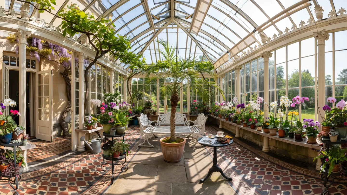 Victorian Greenhouse Conservatory