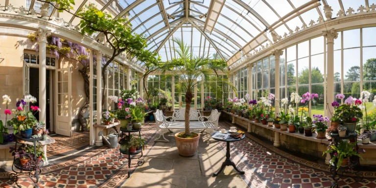 Victorian Greenhouse Conservatory