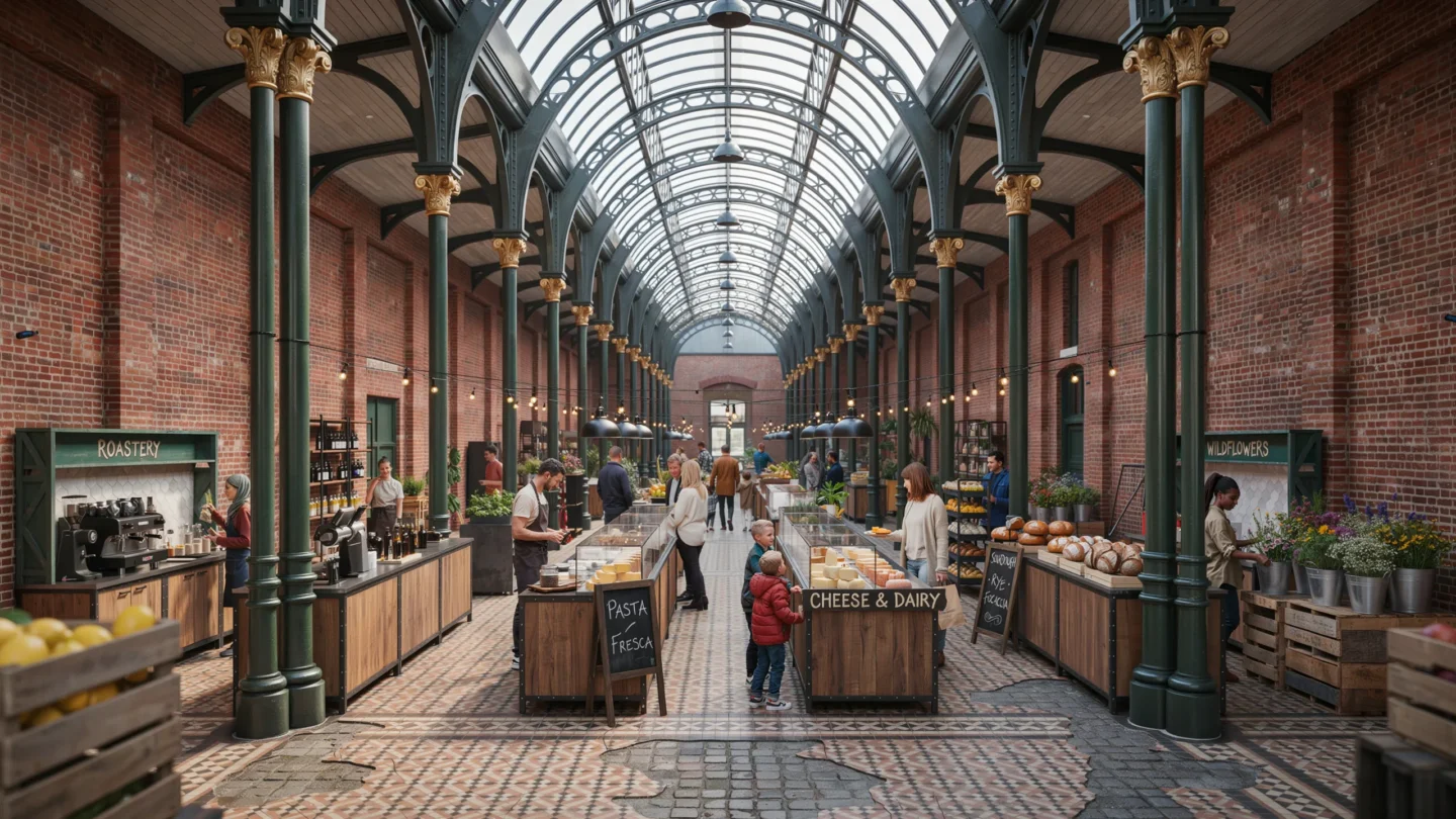 Victorian Industrial Market Hall