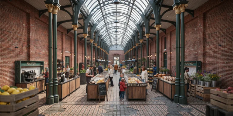 Victorian Industrial Market Hall
