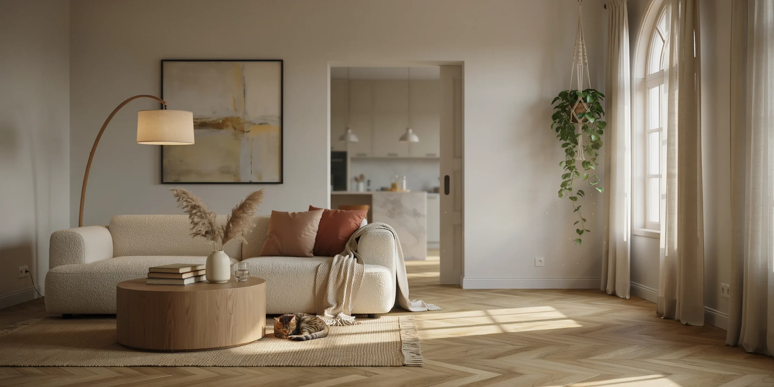 Beautifully rendered interior scene highlighting Corona's speed and setup