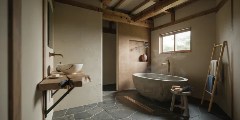 Wabi-Sabi Bathroom
