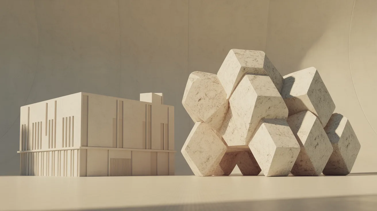 Comparison of analytical model and architectural render in Autodesk Forma