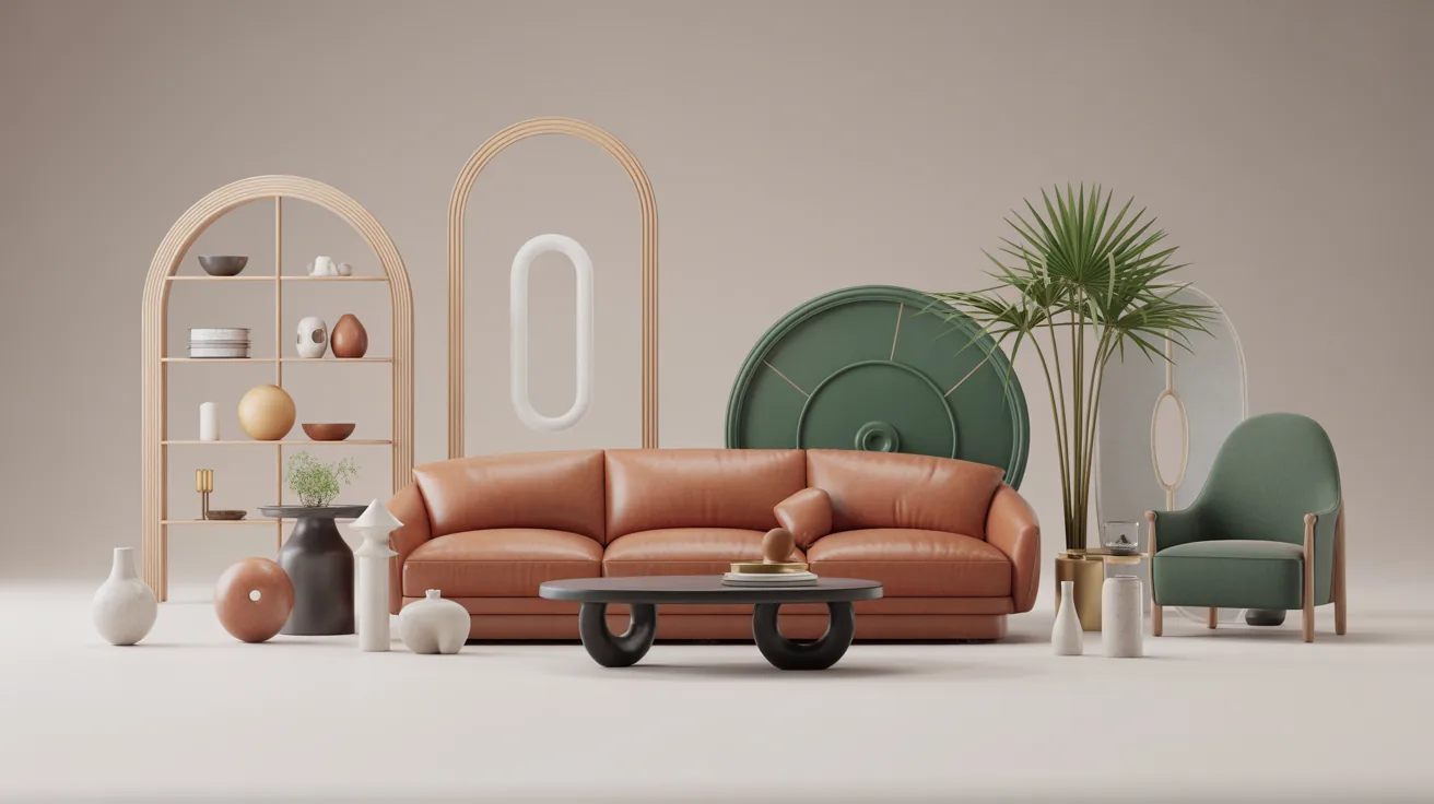 Variety of 3D furniture models available in Coohom's library