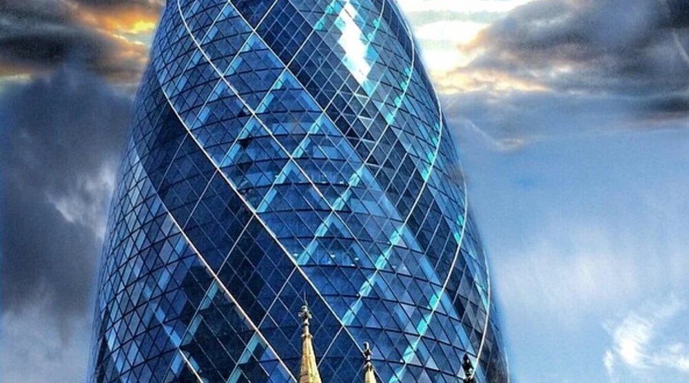 30 St Mary Axe (The Gherkin), London, UK